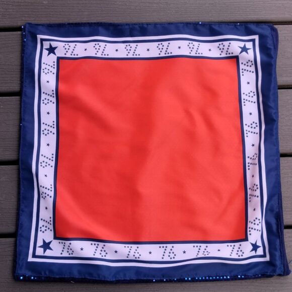 Star Spangled 1976 Bicentennial Americana 22 x 22 NEW Accent Pillow - Picture 7 of 10